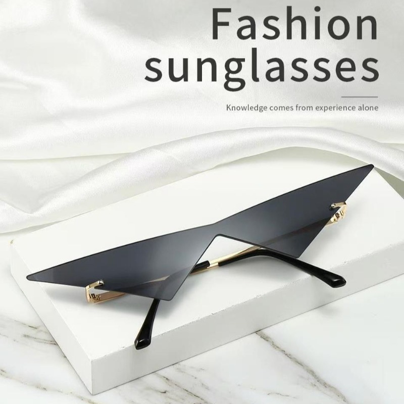 Street Fashion Glasses - Triangle Sunglasses Street Eyewear Party Sun