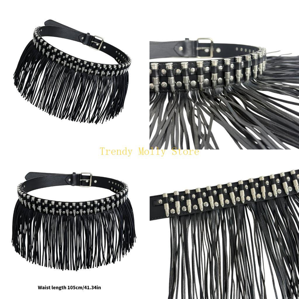 Street Fashion Reference - N5KB Thắt lưng da PU sắc