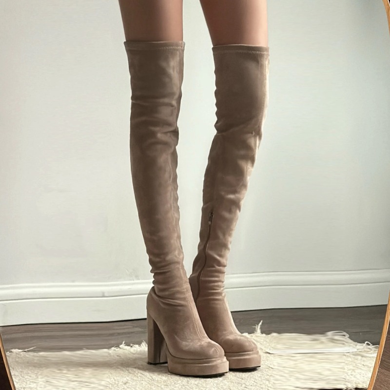 Street Fashion Winter - Nightclub Fashion Woman Thigh High Boots