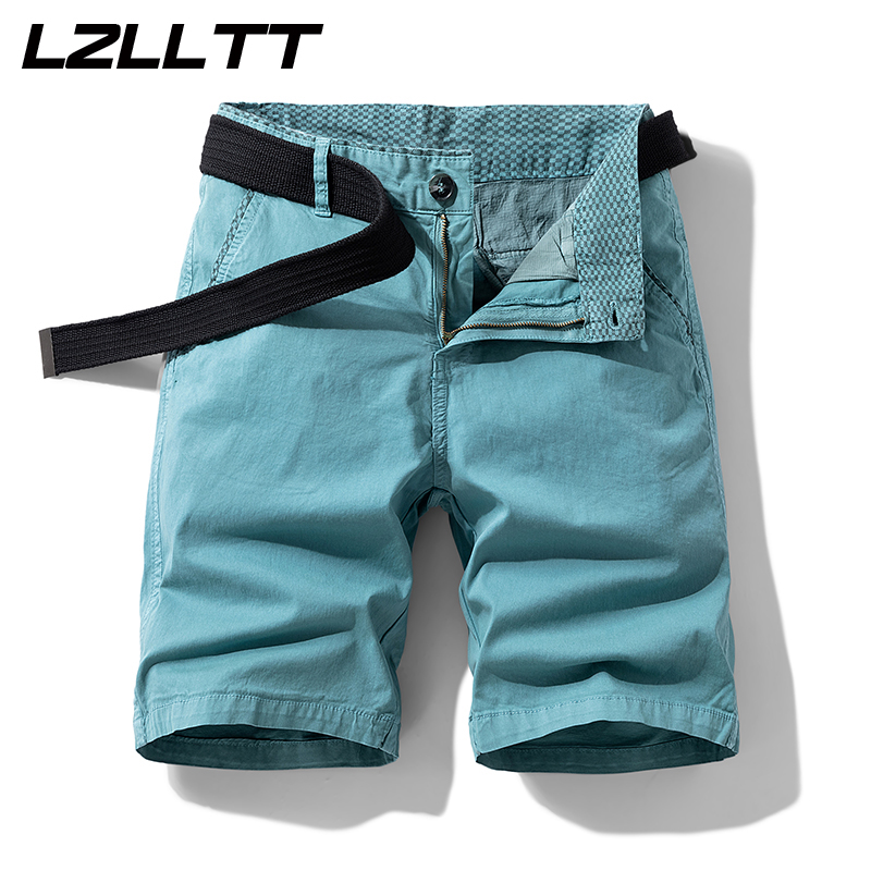 Street Fashion Outfit - New Summer Men Cotton Cargo Shorts