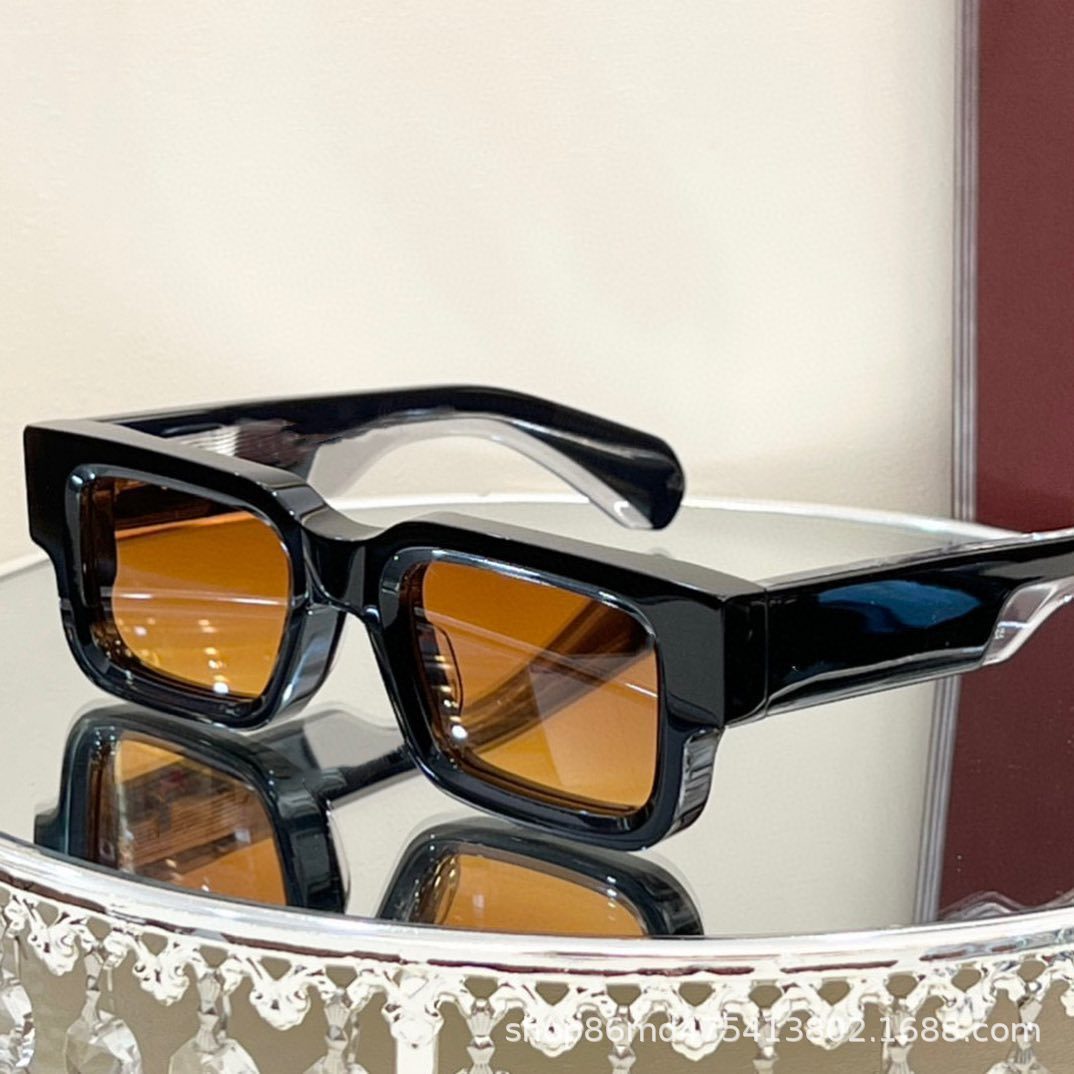 Street Fashion Glasses - 2026 New Plate Sunglasses Cross‑border Retro