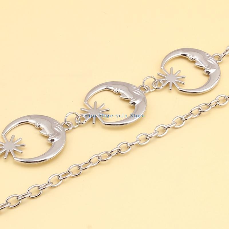 Street Fashion Reference - X7XB Mặt Trời/Mặt Trăng Hình Mặt