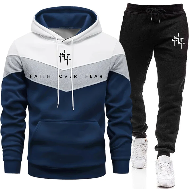 Faith Over Fear Men's Tracksui - đánh giá và giá Street Fashion Outfit