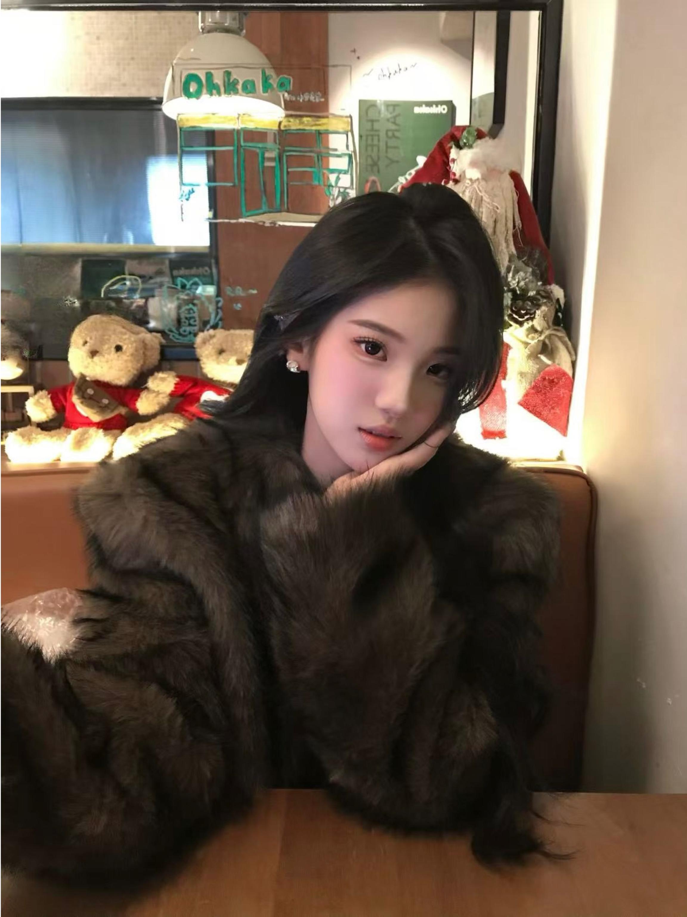 Fashionable Grey  Fur Jacket M - đánh giá và giá Street Fashion Jacket