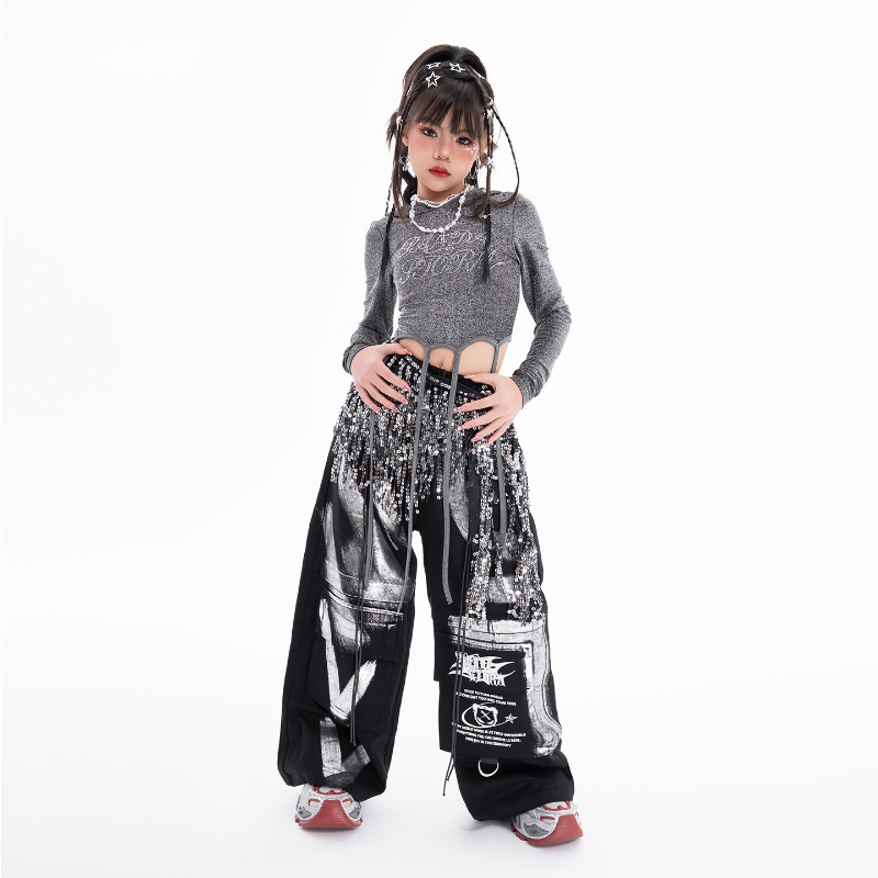 Girls Hip Hop Dance Clothing S - đánh giá và giá Street Fashion Kpop