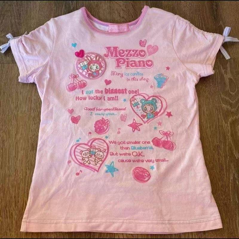 Vintage Kawaii Cute Short Slee - đánh giá và giá Girl Fashion Street