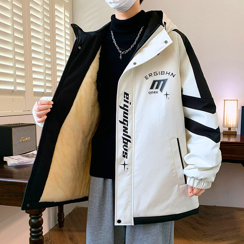 Fashion Men's Fleece Thick War - đánh giá và giá Street Fashion Youth
