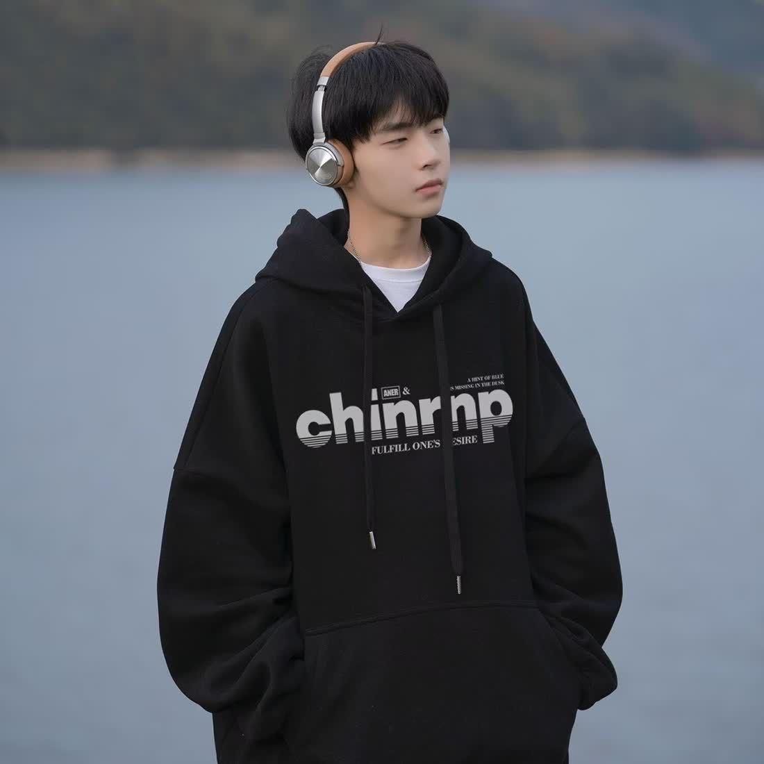Mens With Hat Long Sleeve Hood - đánh giá và giá Street Fashion Culture