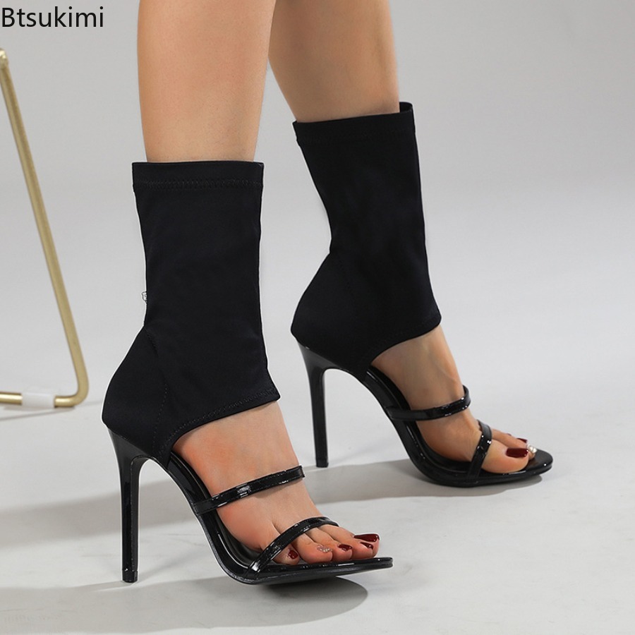 Sexy Stretch Boots High Heels  - đánh giá và giá Street Fashion Dance