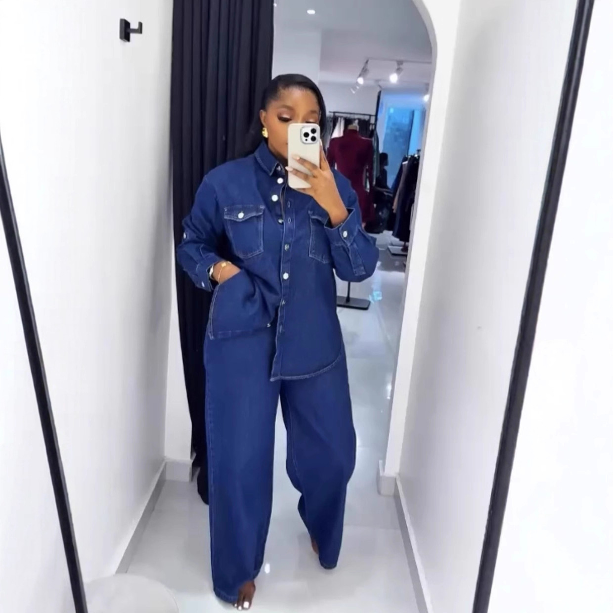 Jeans 2 Piece Sets Women Denim - đánh giá và giá Street Fashion Jeans Women