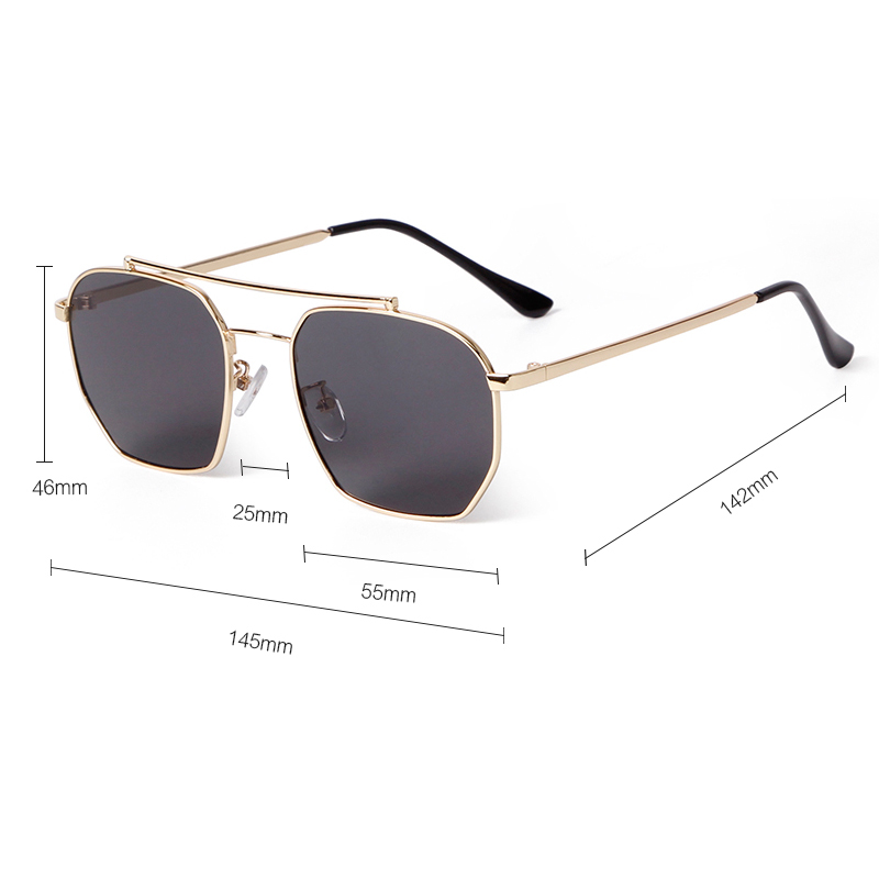 Trend Metal Pilot Sunglasses M - đánh giá và giá Street Fashion China Models