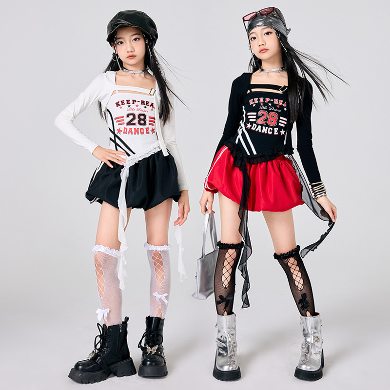 New Girls K-Pop Jazz Stage Out - đánh giá và giá Street Fashion Kpop
