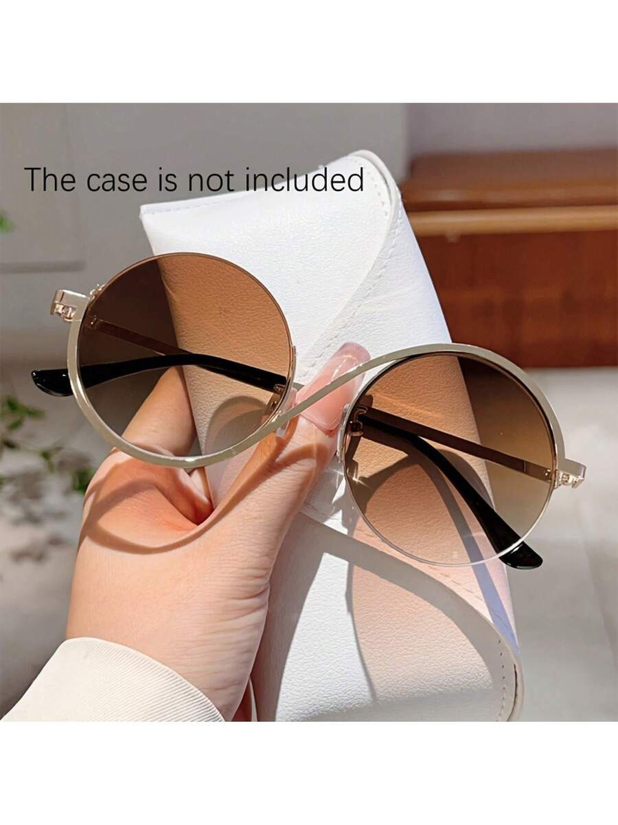 1 Pair Of Women's Oversized Ro - đánh giá và giá Street Fashion Glasses