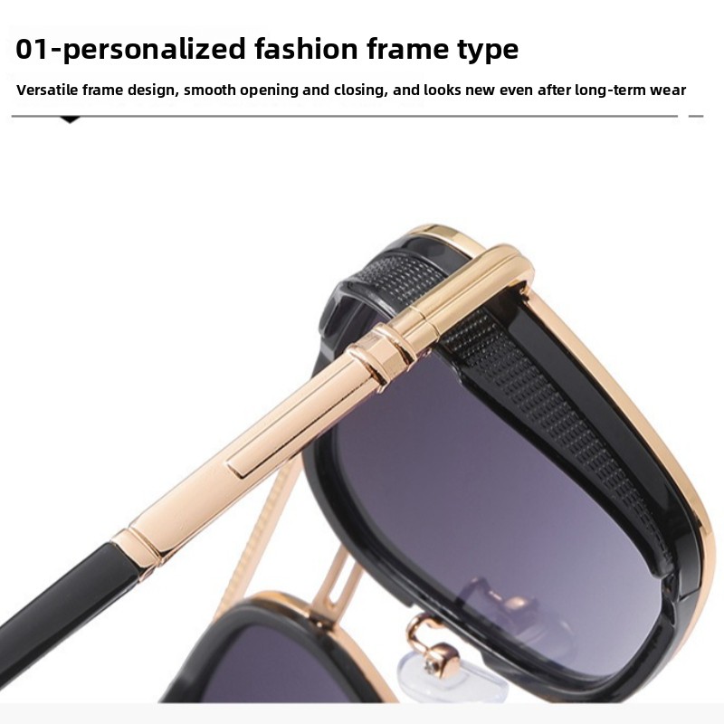 Retro Oval-framed Sunglasses M - đánh giá và giá Street Fashion Glasses