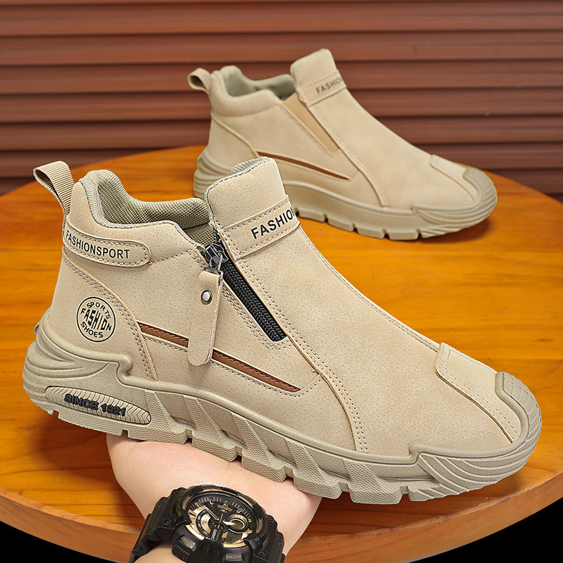 Men's Casual Zipper Closed Sho - đánh giá và giá Street Fashion Winter