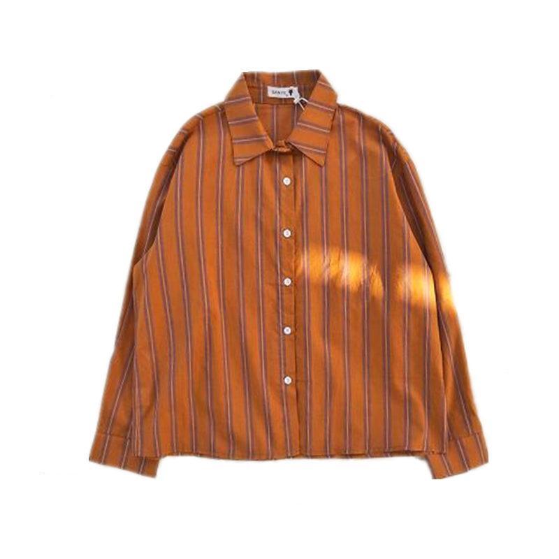 Spring New Striped Loose Casua - đánh giá và giá Street Fashion Youth