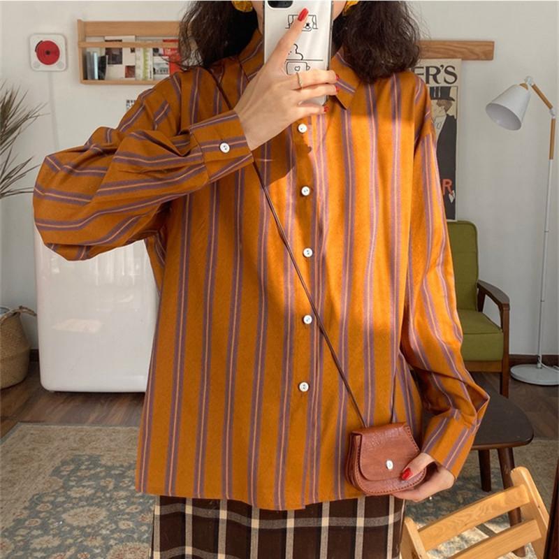 Spring New Striped Loose Casua - đánh giá và giá Street Fashion Youth