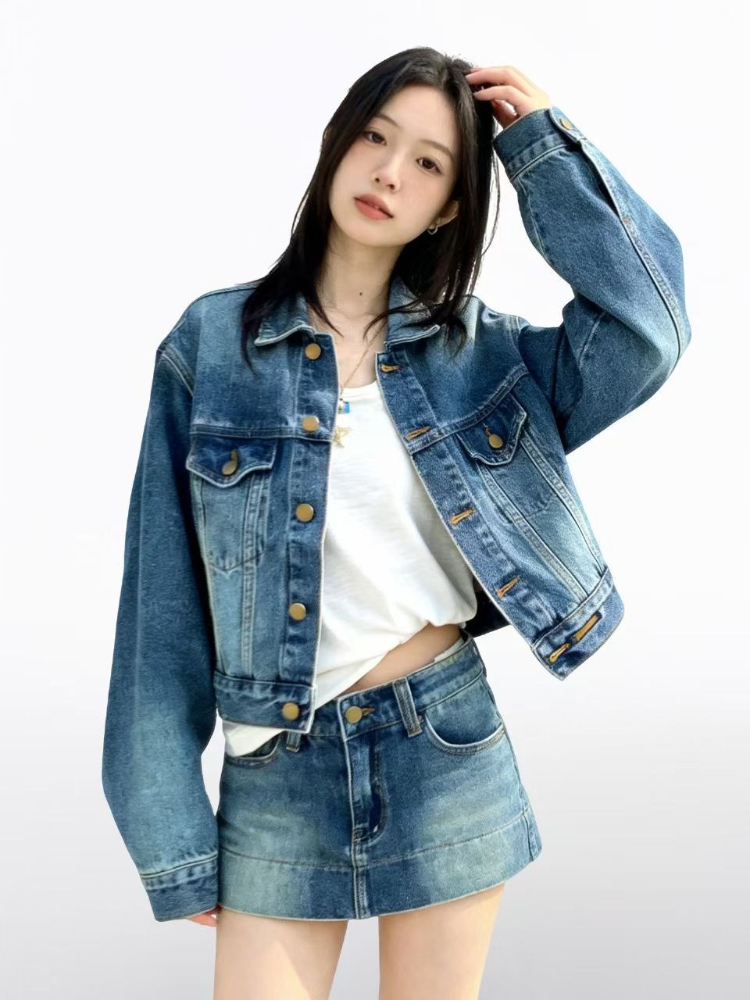 Women American Vintage 2 Piece - đánh giá và giá Street Fashion Jacket