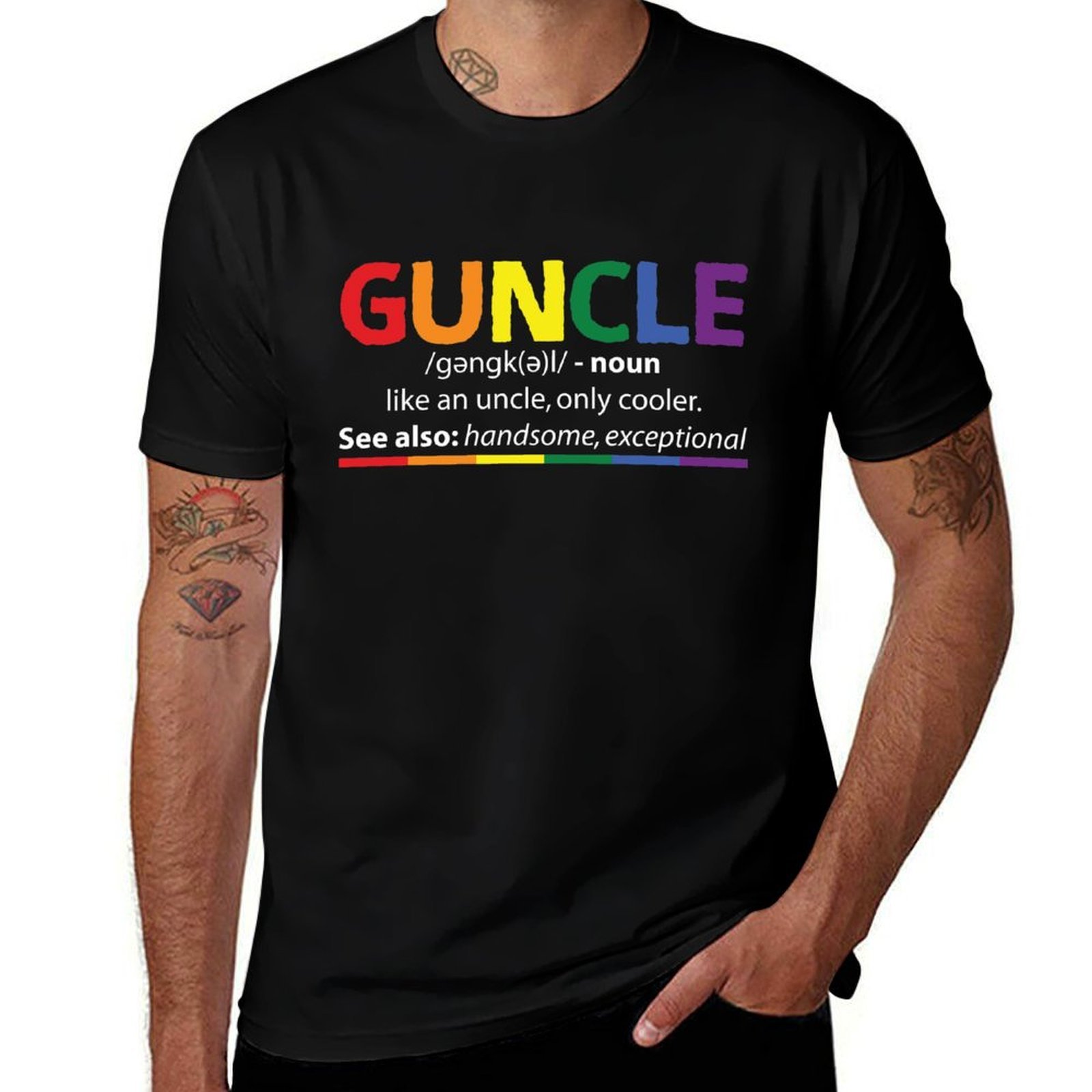 Guncle - gay funny uncle defin - đánh giá và giá Street Fashion Definition