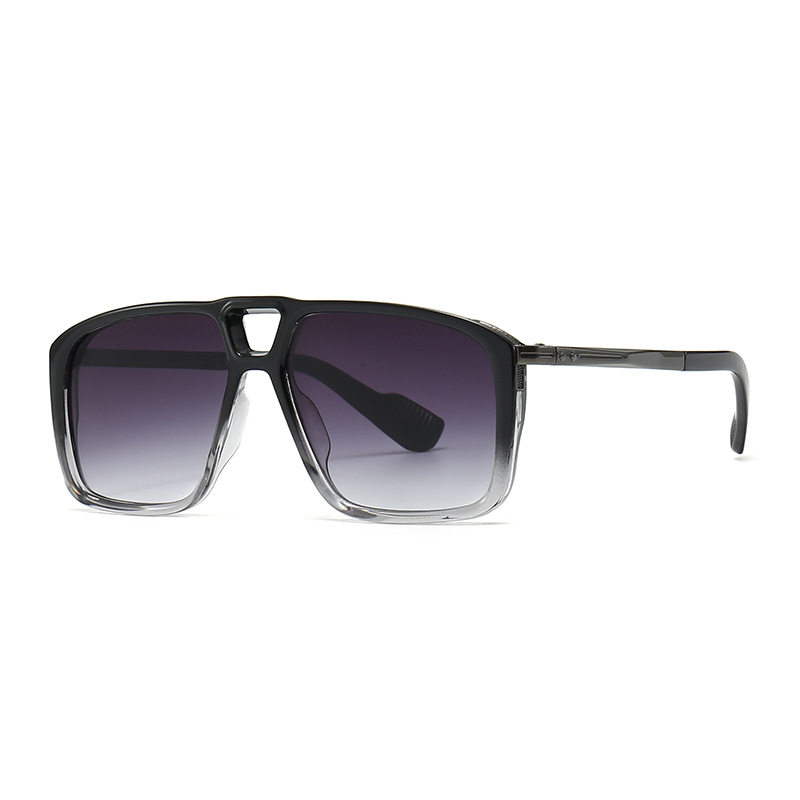 Double Bridge Square Frame Pol - đánh giá và giá Street Fashion Glasses