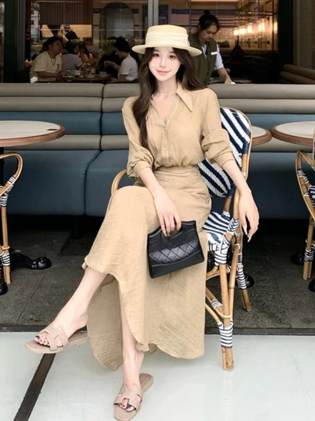 French Style Long Sleeve Shirt - đánh giá và giá French Street Fashion