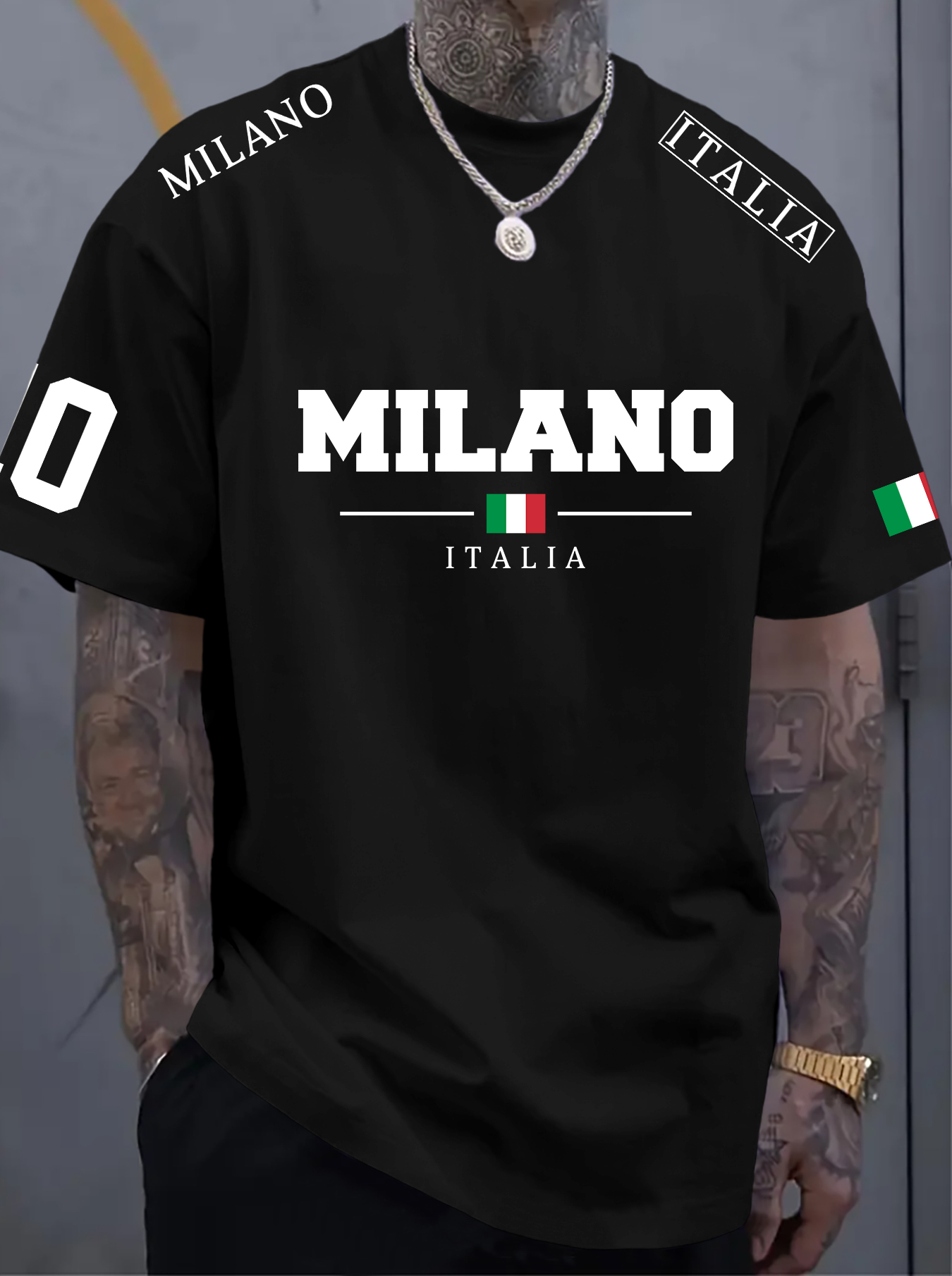 Men's T-Shirt, Casual Street S - đánh giá và giá Street Fashion Milano