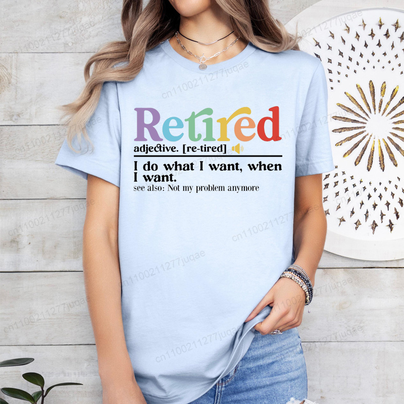 Funny Retirement Tee Retired D - đánh giá và giá Street Fashion Definition