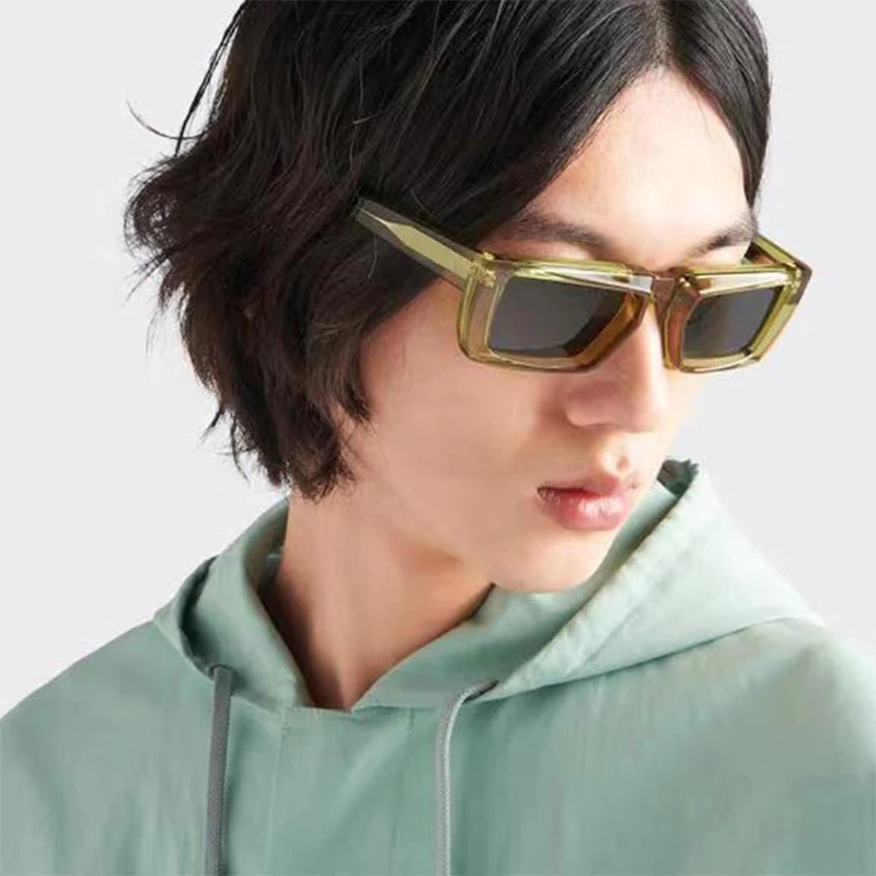 New Rectangle Sunglasses for M - đánh giá và giá Street Fashion Glasses