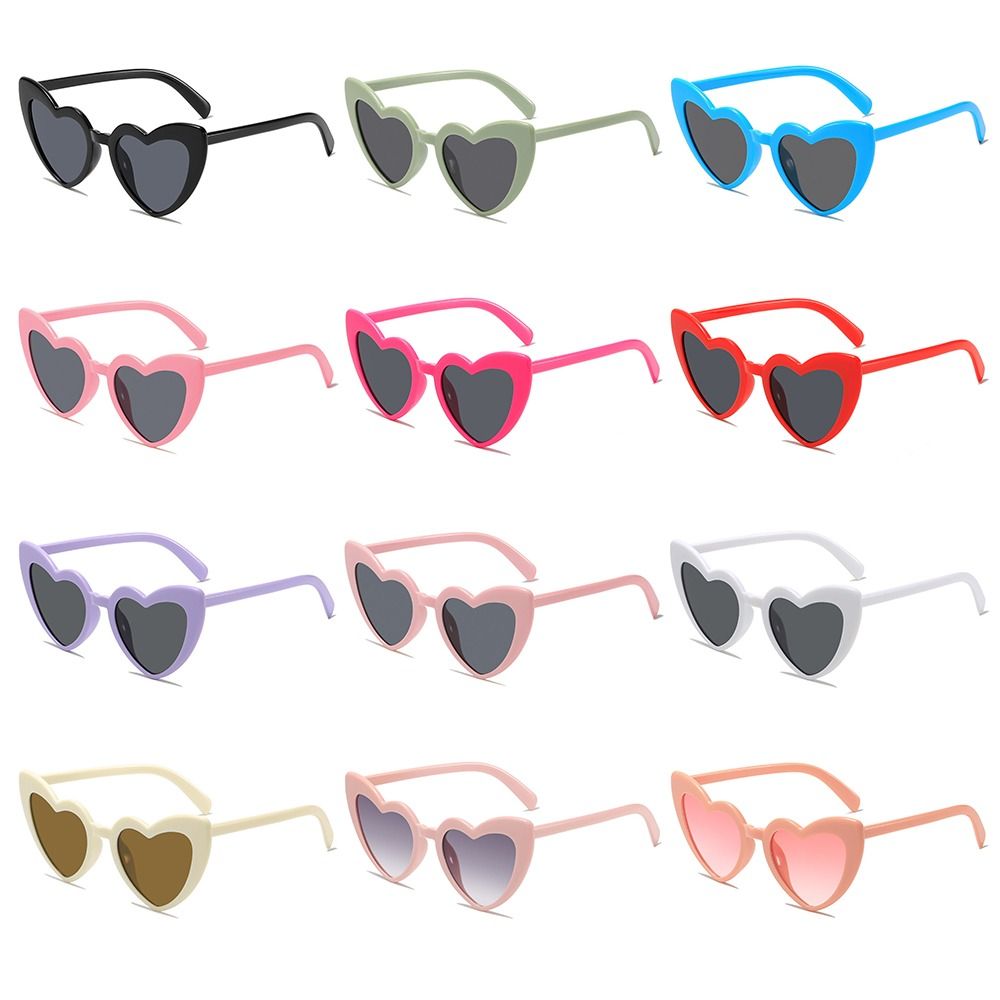 UV Protection Heart-Shaped Sun - đánh giá và giá Street Fashion Glasses