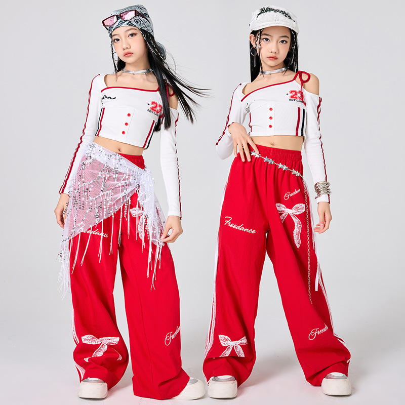 Girls Hip Hop Clothes White To - đánh giá và giá Street Fashion Kpop