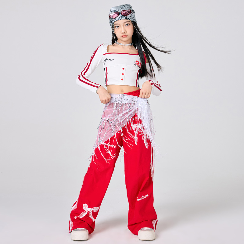 Girls Hip Hop Clothes White To - đánh giá và giá Street Fashion Kpop