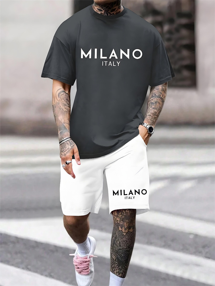 Two-piece Milano Print Men's S - đánh giá và giá Street Fashion Milano