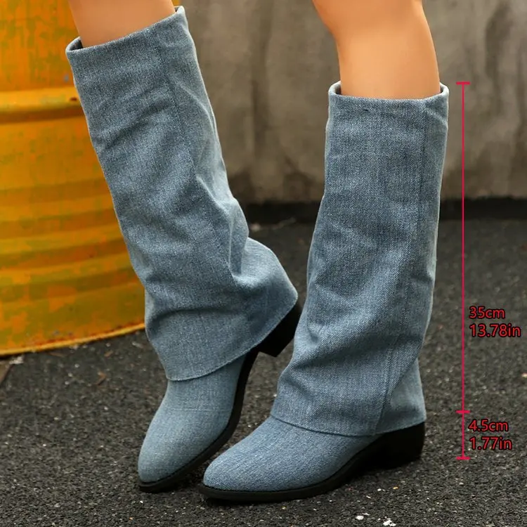 Women's Knee High Boots Autumn - đánh giá và giá Street Fashion Winter