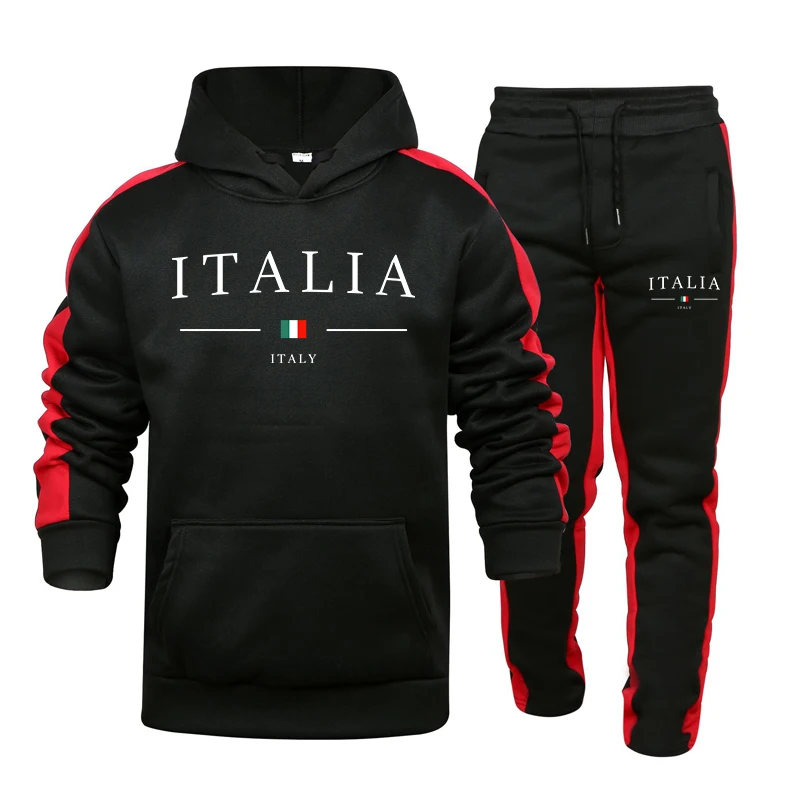 Men's Tracksuit 2 Pcs Sets Fas - đánh giá và giá Street Fashion Winter