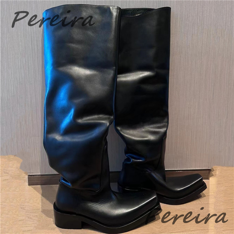 Thick Soled Over The Knee Boot - đánh giá và giá Street Fashion Winter
