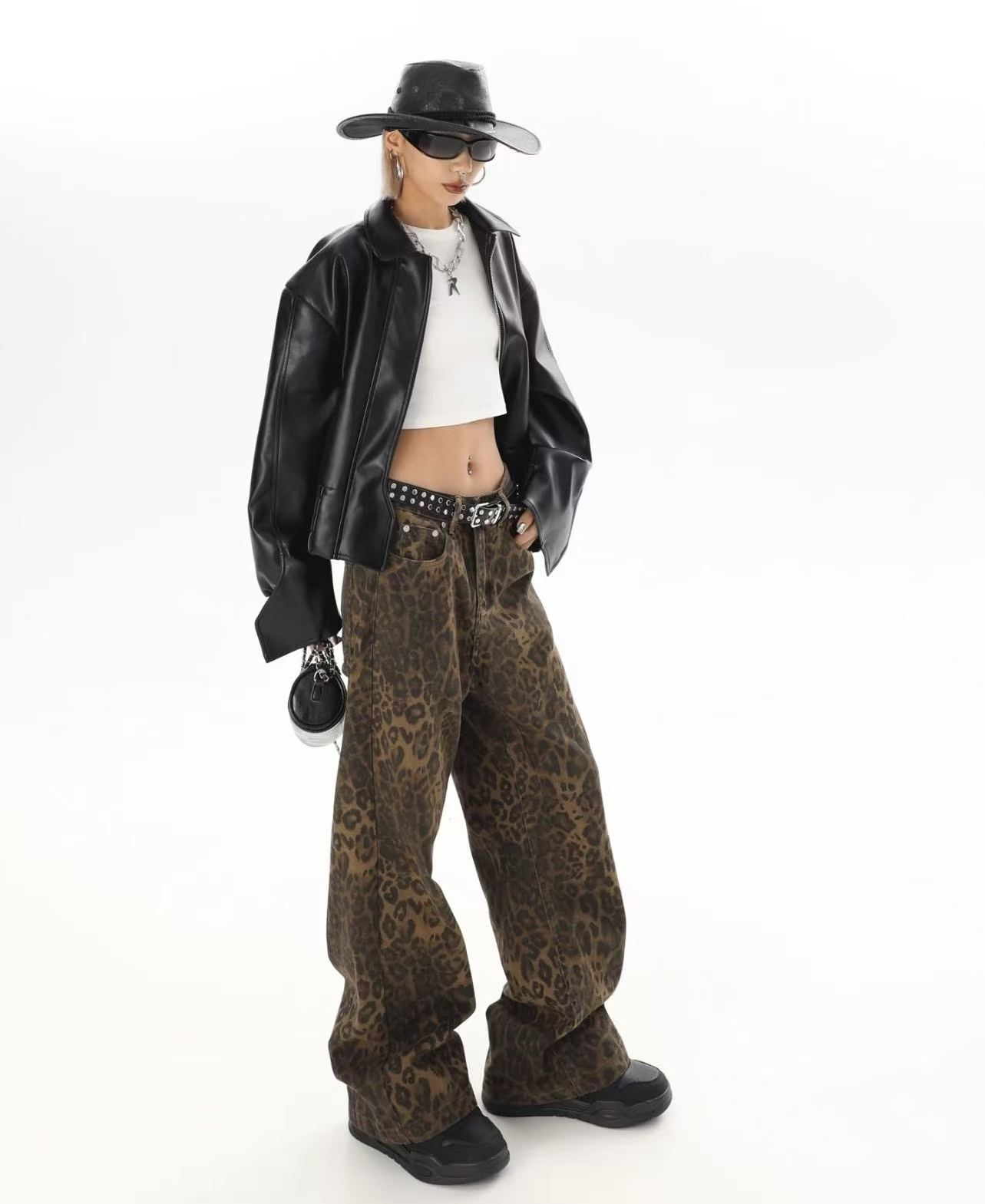 Korean Harajuku retro QICHE me - đánh giá và giá Street Fashion Jeans Women