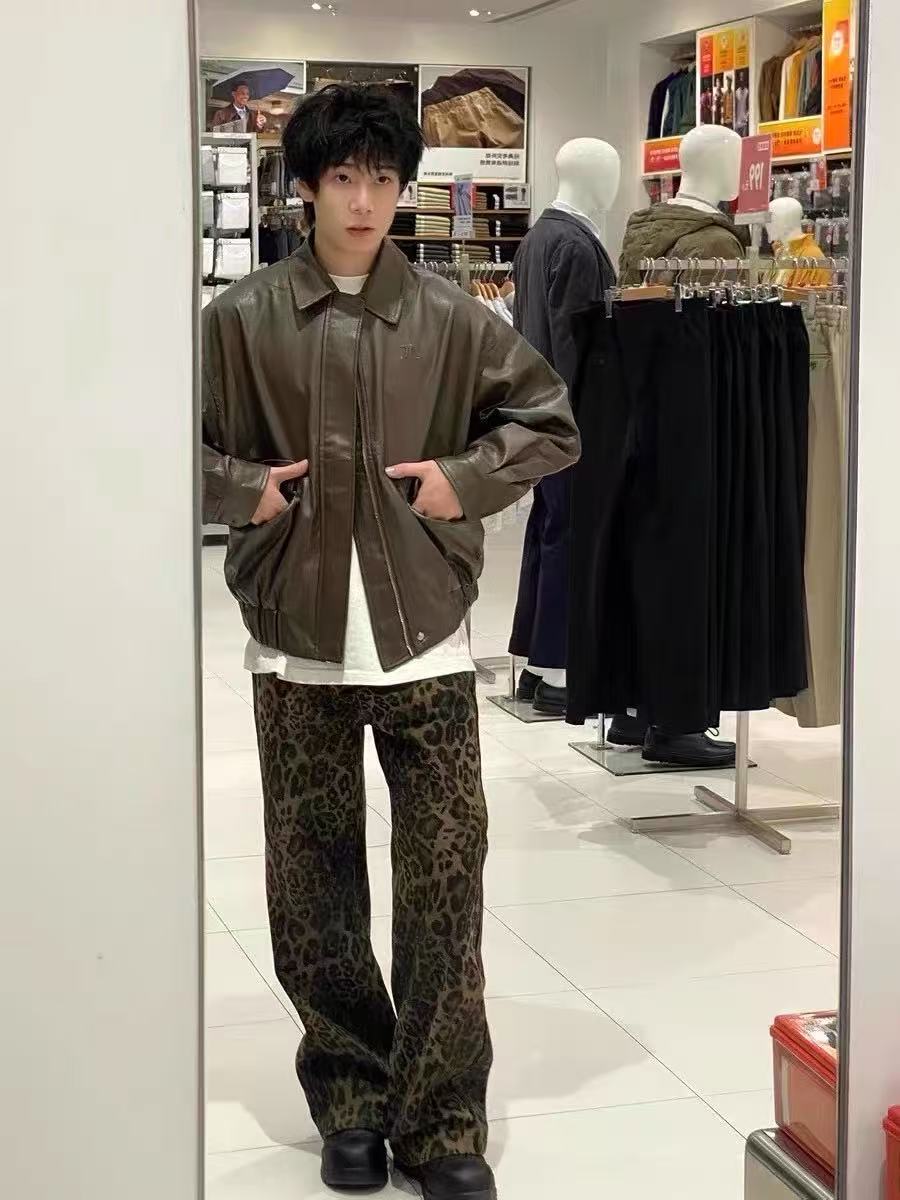 Korean Harajuku retro QICHE me - đánh giá và giá Street Fashion Jeans Women