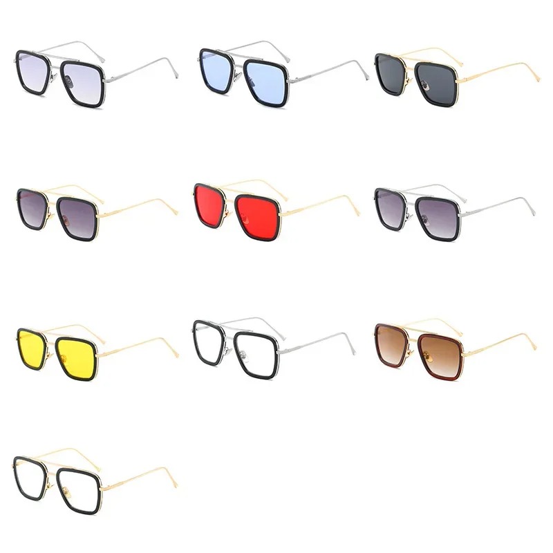Steam Punk Tony Stark Sunglass - đánh giá và giá Street Fashion Glasses