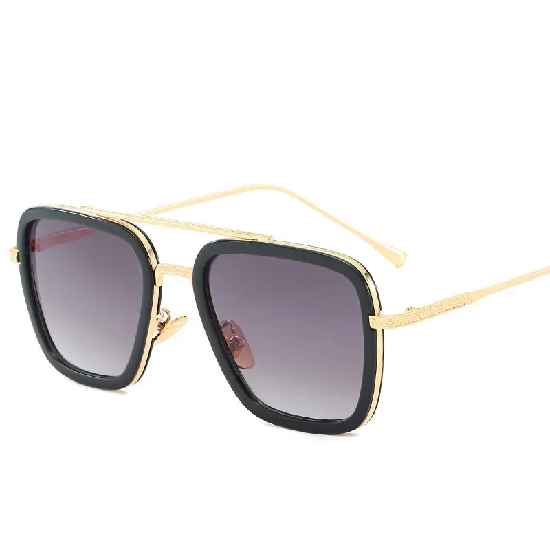 Steam Punk Tony Stark Sunglass - đánh giá và giá Street Fashion Glasses